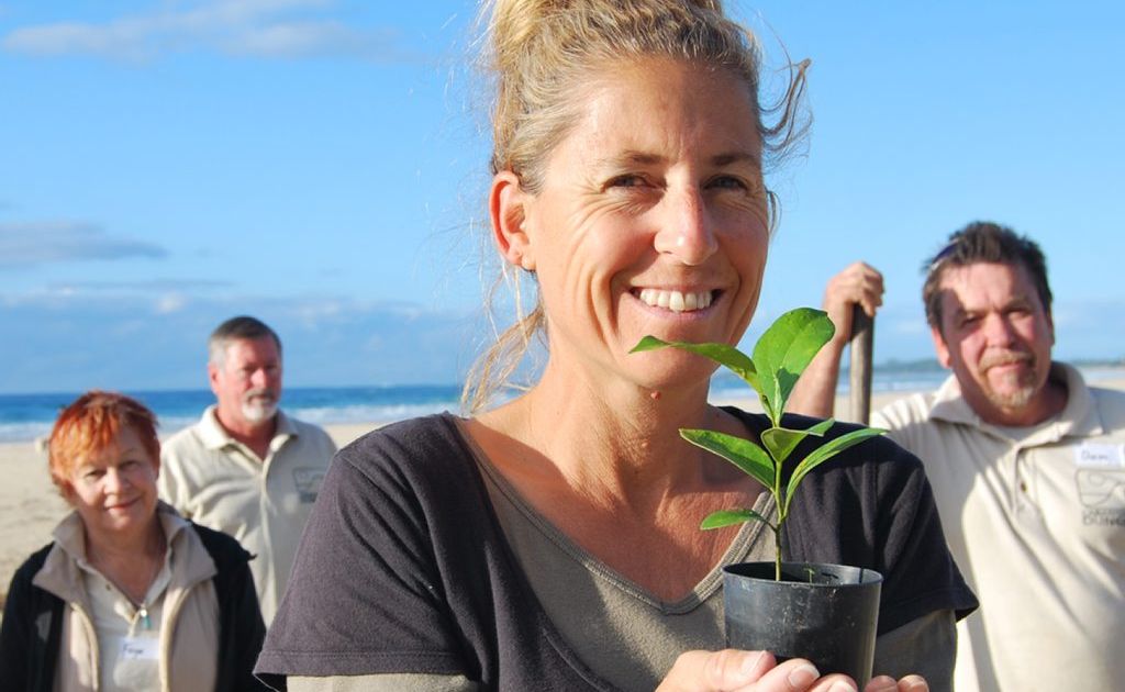Tree-grower Annie Pollard, of Cabarita, will join people across the region for National Tree Day.
